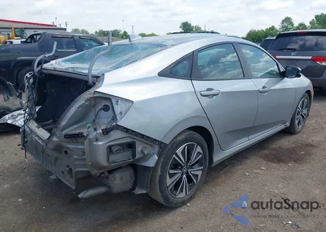 2017 Honda Civic Ex-T z USA, uszkodzony, nr VIN 19XFC1F36HE031443